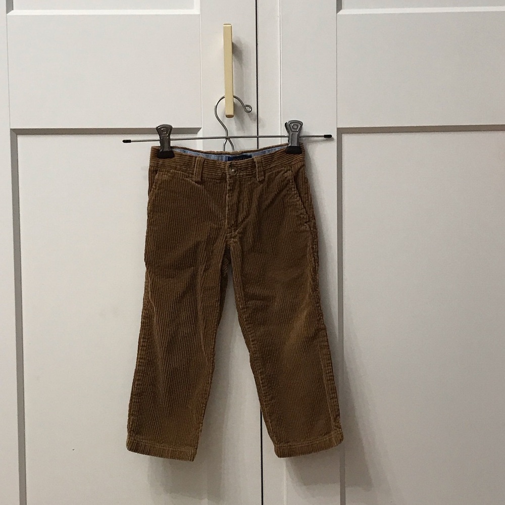 Polo by Ralph Lauren Tan Corduroy Trousers